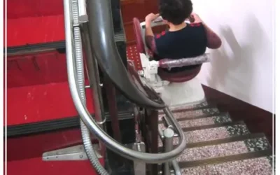 苗栗謝家樓梯升降椅